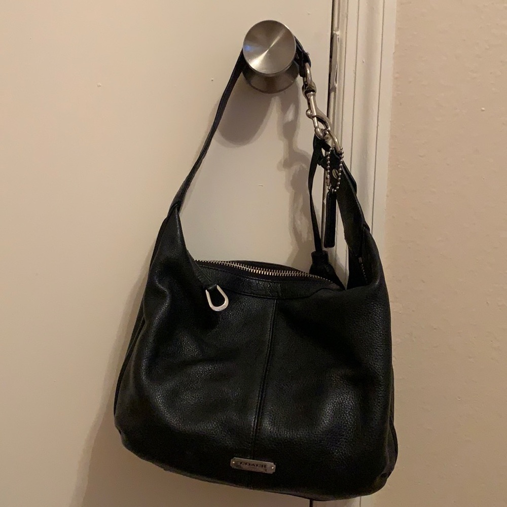 Coach Black shoulder purse